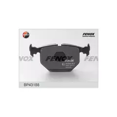 КОЛОДКИ ТОРМОЗНЫЕ ДИСКОВЫЕ BMW 3(E46), 5(E39), 7(E38) X3 (E83, E83N), X5(E53) -05 123,1*59,2*16 зад Fenox BP43188
