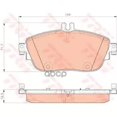 Колодки тормозные дисковые MERCEDES-BENZ: A-CLASS A 160 CDI/A 180/A 180 CDI/A 180 CDI/A 200/A 200 CDI/A 220 CDI/A 250/A 250 4-matic 12-, B-CLASS B 180/B 180 CDI/B 200/B 200 CDI/