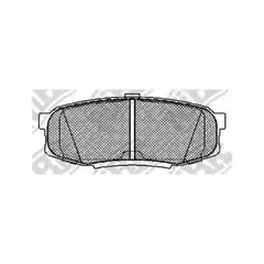 Колодки тормозные дисковые TOYOTA LAND CRUISER 200 4.5 2007 - LEXUS LX 5.7 2007 - TOYOTA LAND CR