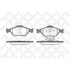 Колодки тормозные передние дисковые Ford Fusion/Fiesta/Mazda/Форд Фьюжн/Фиеста/Мазда 2