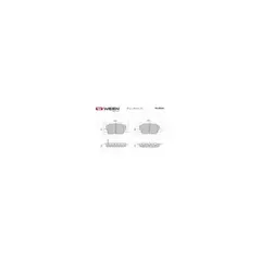 Колодки тормозные дисковые задние Серия:HI-Q MITSUBISHI OUTLANDER III (GGW, GFW, ZJ, ZL, ZK), MITSUB