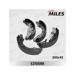 Колодки барабанные (VW POLO седан 10-, CHERY AMULET, SKODA FABIA I-II) (TRW GS8526) 200 X 40 мм E210088