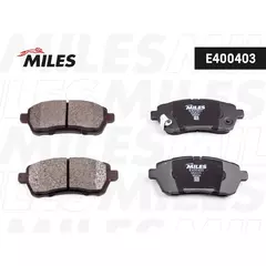Колодки тормозные передние (без датчика) (Смесь Low-Metallic) FORD FIESTA 08-/MAZDA 2 07- (TRW GDB3437) E400403