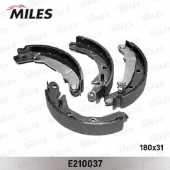 Колодки тормозные MILES E210037