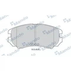 Колодки тормозные дисковые HYUNDAI COUPE 1996 - 2009, ELANTRA 2001 - 2011, SONATA IV 2001 - 2004, SONATA V 2005 >>, TIBURON 2006 - 2008, TUCSON 2004 - 2010)