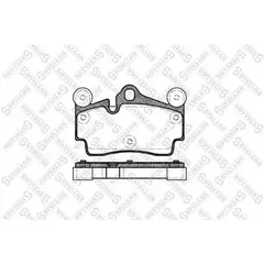 1007 000-SX 996 00 !колодки дисковые з. VW Touareg 3.2i/4.2i/2.5TDi/5.0TDi 02>