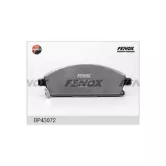 m/1340346/FENOX/Колодка тормозная (кт. 4 шт) дисковая Nissan X-Trail 01- передние