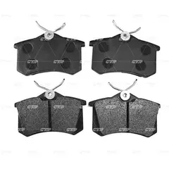 Колодки тормозные задние VW Golf, Jetta, Caddy / AUDI A1, A3, A4 (B6), A6 / CITROEN C4 / PEUGEOT 307, 405, 1007 / RENAULT Clio, Megane (старый арт. номер CKSS-10)