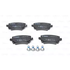 К-т дисков. тормоз. колодок Audi A3 03-, A4 01-08, A6 01-11, TT 06-, Seat Toledo III 04-09, Skoda Octavia 04-, Superb 08-, VW Caddy III 04-, Golf V 03-, Jetta III 05-10, Passat 05-, Touran 03-