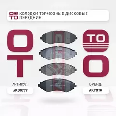 Комплект тормозных колодок, дисковый тормоз
