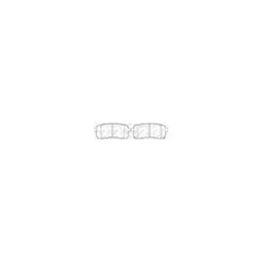 Колодки тормозные, задние HYUNDAI H-1/STAREX II (2007- )/ IX55 (2006- ), KIA CARNIVAL II (2006-2014)