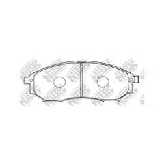 Колодки тормозные NiBK PN2444