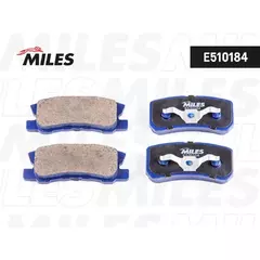 Колодки тормозные задние (Смесь CERAMIC серия PRO) PEUGEOT 4007/MITSUBISHI PAJERO III/OUTLANDER 06 (TRW GDB3247) E510184