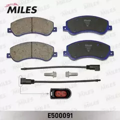 Колодки тормозные передние (с датчиком) (Смесь CERAMIC серия PRO) FORD TRANSIT 06- 330/350-Series (TRW GDB1724) E500091