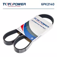 ремень TOYOPOWER поликлиновой 6PK2140 для а/м Kia Rio III (12-) 1.6i CVVT с A/C