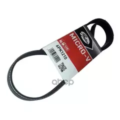 6PK1210 GATES Ремень 1210 гидроусилителя УАЗ (дв.409), ГАЗ (дв.406 без ГУР) ШИРОК. Gates