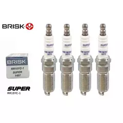 Э/00013317/BRISK (Чехия)/Свеча зажигания ZETEC ГАЗ дв.Крайслер, FORD Focus,Mondeo, VOLVO (медный электрод)