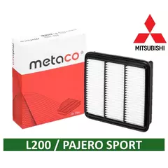 Воздушный фильтр Metaco 1000-008 для Mitsubishi L200 2.5 D (4D56) 06-16 / Pajero Sport II 09-16 / Montero Sport II (KH0) 2.5 (4D56) 3.0 (6B31) 3.2 (4M41) 3.5 (6G74)