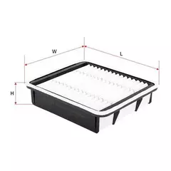Фильтр воздушный SAKURA A1173 TOYOTA VEROSSA 2,5T 1JZGTE JZX110 2001-2004 TOYOTA VEROSSA 2,5 1JZFSE