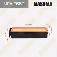 Воздушный фильтр "Masuma" MFA-E559 /A0635 BMW X5 (F15, F16)