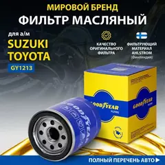 Фильтр масляный GRAND VITARA, JIMNY, SWIFT(II-IV), SX-4, VITARA, AVENSIS(I-II), CAMRY, COROLLA IX, C