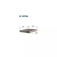 Воздушный фильтр салона FILTRON (без рамки) K1079A (CUK2545 / LAK 120) AUDI MB SEAT VW 01-