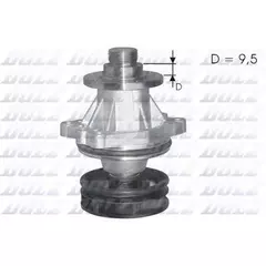 Насос системы охлаждения BMW 5(E60)/5(E39)/3E(46)/X5(E53) M54B30/M50B20/M54B22