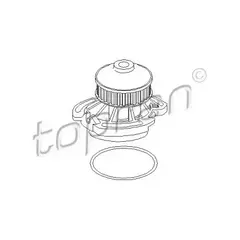 Насос системы охлаждения VW Golf 2 VW Golf 3 - Hans Pries арт. 100569755
