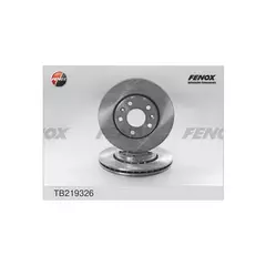 TB219326 диск тормозной передний! Renault Duster 1.5D 10>, Renault Megane 1.2-2.0/1.5D-1.9D 08>
