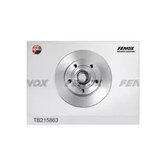Диск тормозной Audi A4, A4 Avant 95-01, FENOX TB215863