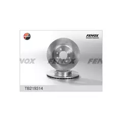 Диск тормозной Hyundai Accent III(MC) 05-, i20 08-, Kia Rio II 05-, FENOX TB219314