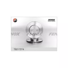 m/1287183/FENOX/Диск тормозной Ford Focus, Fiesta IV, V, Fusion, Ka, Street Ka, Puma. Mazda 2 98-08 258*22*4, Пер