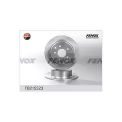 Диск тормозной Nissan Juke 10-, Qashqai 07-, FENOX TB215323