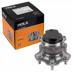 ступица HOLA для а/м NISSAN Qashqai I/II, X-Trail II/III RENAULT Koleos I/II с датчик. ABS зад. в сборе с подшип. HW91-028
