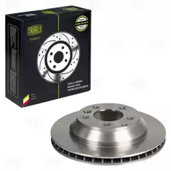 диск тормозной TRIALLI для а/м Audi Q7 (06-)/VW Touareg (02-)/Porsche Cayenne (02-) зад. d=330 DF 180117