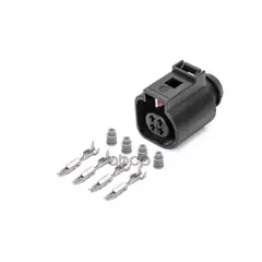 Разъем AX6584S датчику температуры 4B0973712 (4pin) 4 контакта: для Audi Ford Seat Skoda Volkswagen OEM: 059919501A