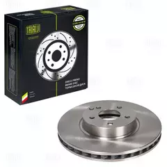 Диск тормозной для а/м Mercedes C (W204) (07-) / E (W212) (09-) передний d=322 TRIALLI DF 150111