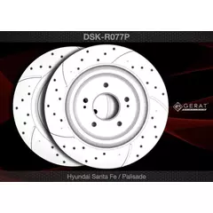 Тормозной диск Gerat DSK-R077P (задний) Platinum