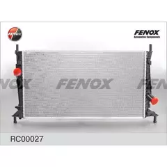 Радиатор охлаждения Fenox RC00027 - FENOX арт. RC00027
