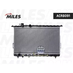Радиатор охлаждения двигателя для Hyundai Sonata 1998-2004 / арт. ACRB091 / бренд MILES / OEM 2531038050 - MILES арт. ACRB091