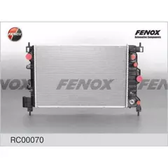 Радиатор охлаждения Fenox для а/м Chevrolet Aveo T300 1.6 с 2011 г.в. AT 580x398x16, паяный - FENOX арт. RC00070