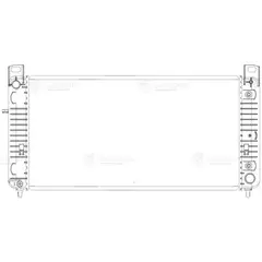 радиатор алюминиевый LUZAR для а/м Cadillac Escalade (01-)/(06-)/Chevrolet Tahoe (99-)/(06-) AT (LRc 0565)