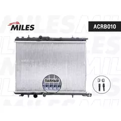 Радиатор (паяный) PSA BERLINGO MF/ C4 / 206 / 307 / PARTNER 1.1-1.6 (NISSENS 63502A) ACRB010
