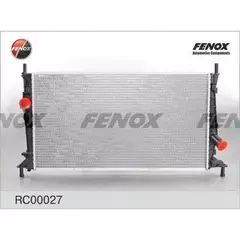 Радиатор охлаждения паяный Ford Focus II (+AC) 04- / C-Max, Mazda 3 RC00027