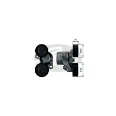 ролик натяжной ремня НО BMW F01/F10/F15/F18/F20/F21/F25/F30/F35/F80 1.6-3.0D 10>