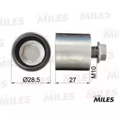 Ролик ремня ГРМ AUDI A3/A4/A6/VW GOLF 4/PASSAT 1.8/1.8T (INA 532071410) AG02034