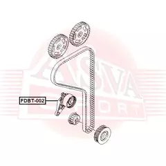 Натяжитель ремня грм перед Asva FDBT-002 - ASVA арт. FDBT-002