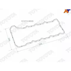 Прокладка клапанной крышки LEXUS LX570 3URFE 07-
