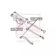 1201-SFR1 5520226500 HYUNDAI Santa Fe 2.0 2001.8 Сайлентблок заднего рычага