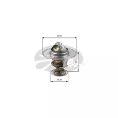 m/1075124/GATES/Термостат HYUNDAI SANTA FE/GETZ/TUCSON 1.5D-2.2D 01-10/06- GATES